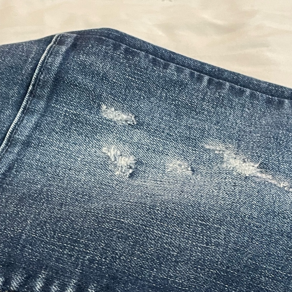 Anthropologie Pilcro And The Letterpress Parallel blue jeans size 10 medium wash - Picture 7 of 16
